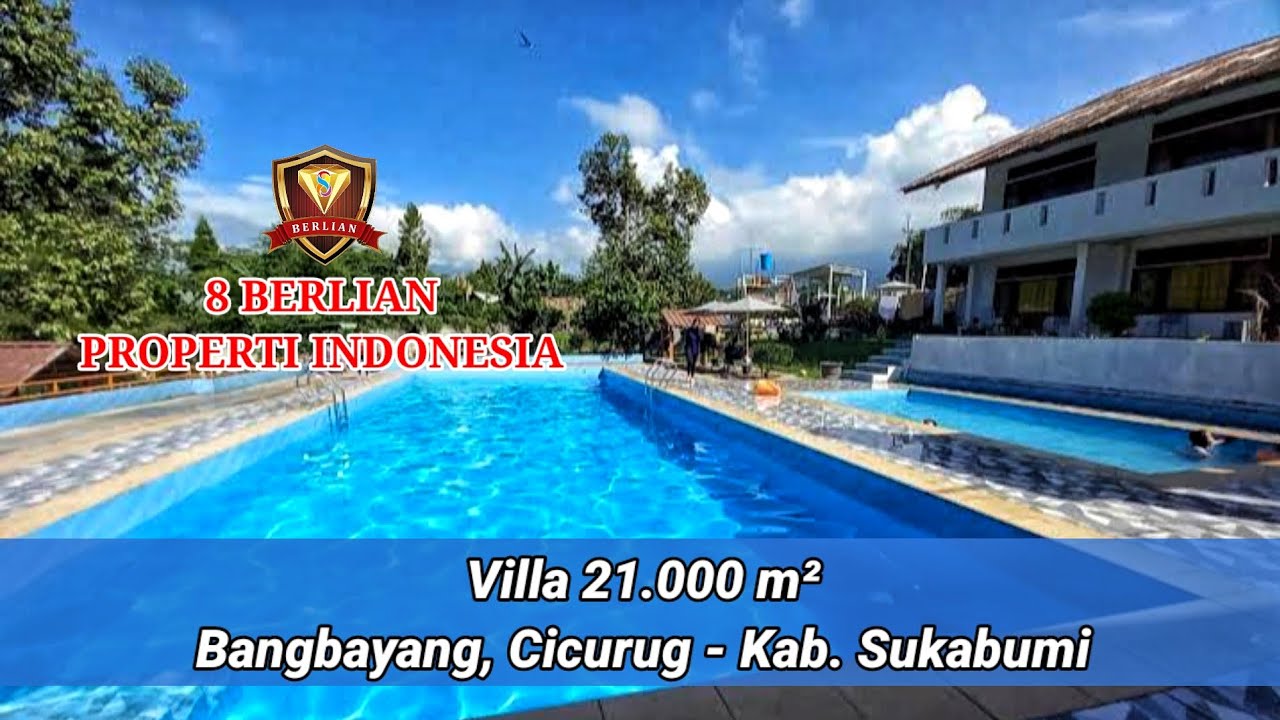 Dijual VILLA dan KEBUN Harga MURAH BANGET, Hitung TANAH SAJA FREE BANGUNAN