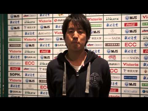 東京ヴェルディユース楠見圭史選手インタビュー【ヴェルディ2012】