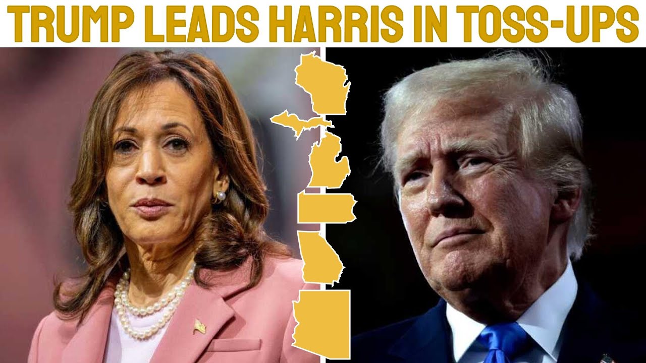Donald Trump leads Kamala Harris in most key Swing States finds new ...