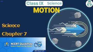 MOTION | Class 9 Science Chapter 7 | CBSE NCERT | Quick Revision in 7 Mins