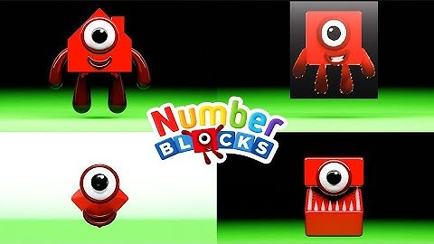 NEW! NUMBERBLOCKS Quadparison Part 25 | 3D Blender Lab