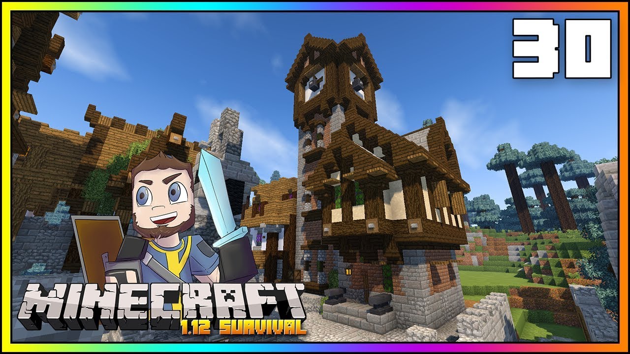 Minecraft Survival Lets Play NEW CLOCKTOWER!!! [EPISODE 30] Minecraft 1 ...