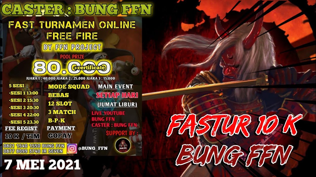 Fastur Free Fire By ffn project - YouTube
