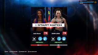 WWE 2K26 TNA Wrestling 4-9-2026 Jada Stone Vs Dani Luna