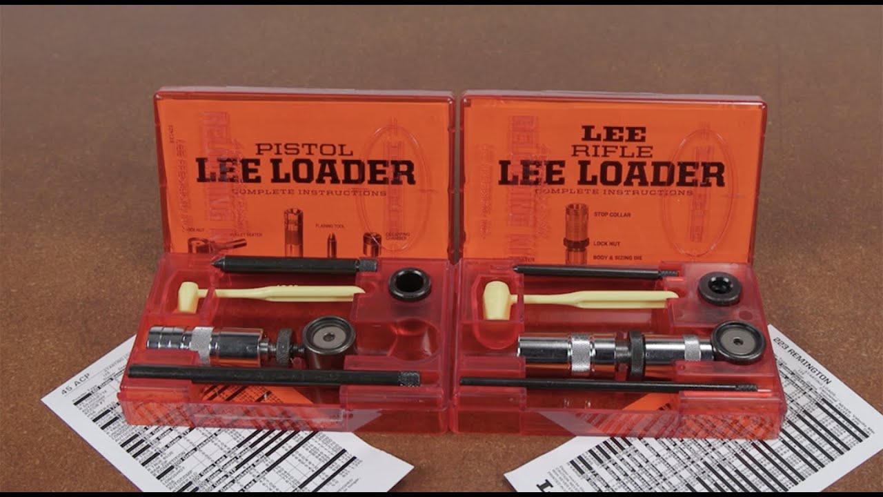 How to Use the Lee Loader - Handloading Ammunition - YouTube