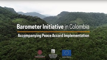 Barometer Initiative in Colombia: Accompanying Peace Accord Implementation