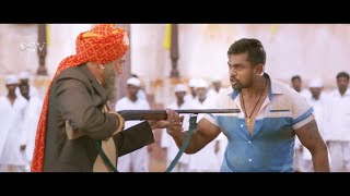 Dhruva Sarja Mind Blowing Plan to Reunite Two Families | Bharjari Kannada Movie part-8