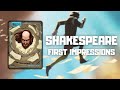 Shakespeare  first impressions