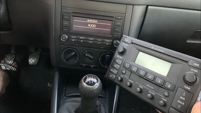 We upgraded our Mk4 Jetta with an RCN-210 Factory OEM+ Bluetooth Stereo 