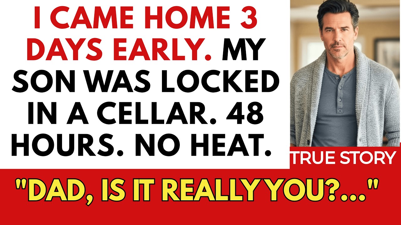 Son Lock In I Came Home Early… And Found My Son Locked In A Cellar For 48 Hours ...