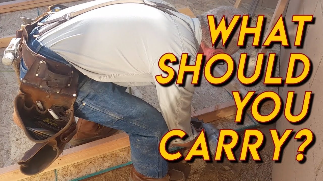 Essentials for a Carpenter's Tool Belt - Fine Homebuilding