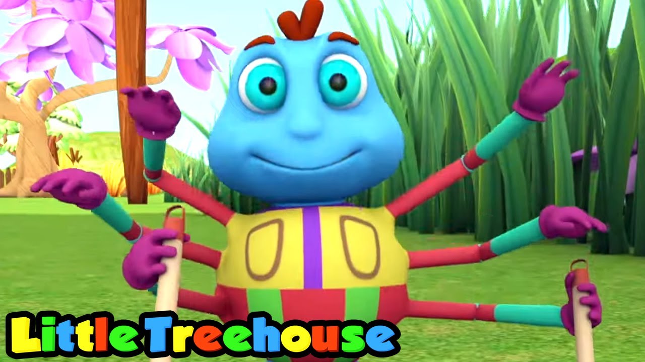 ⁣Incy Wincy Spinne | Deutsch kinderlieder | Reimt sich | Little Treehouse | Musik für kinder