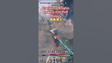 ESO PVP- The Craziest Most Insane Dragonknight 🐉 LEAP Ever In ESO!!! #esolive #esofam