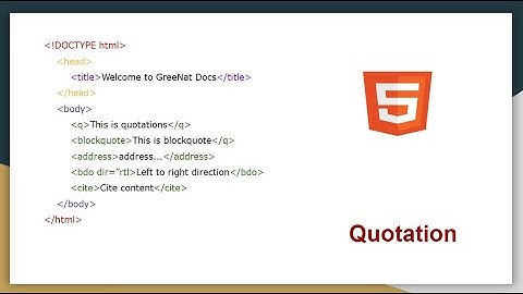 HTML Quotation and Citation Elements | blockquote, abbr | HTML Tutorial For Beginners  #10