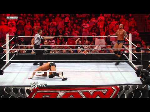 Raw - Randy Orton vs. Dolph Ziggler