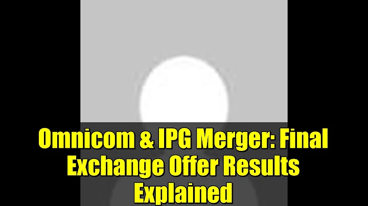 Omnicom & IPG Merger: Final Exchange Offer Results Explained