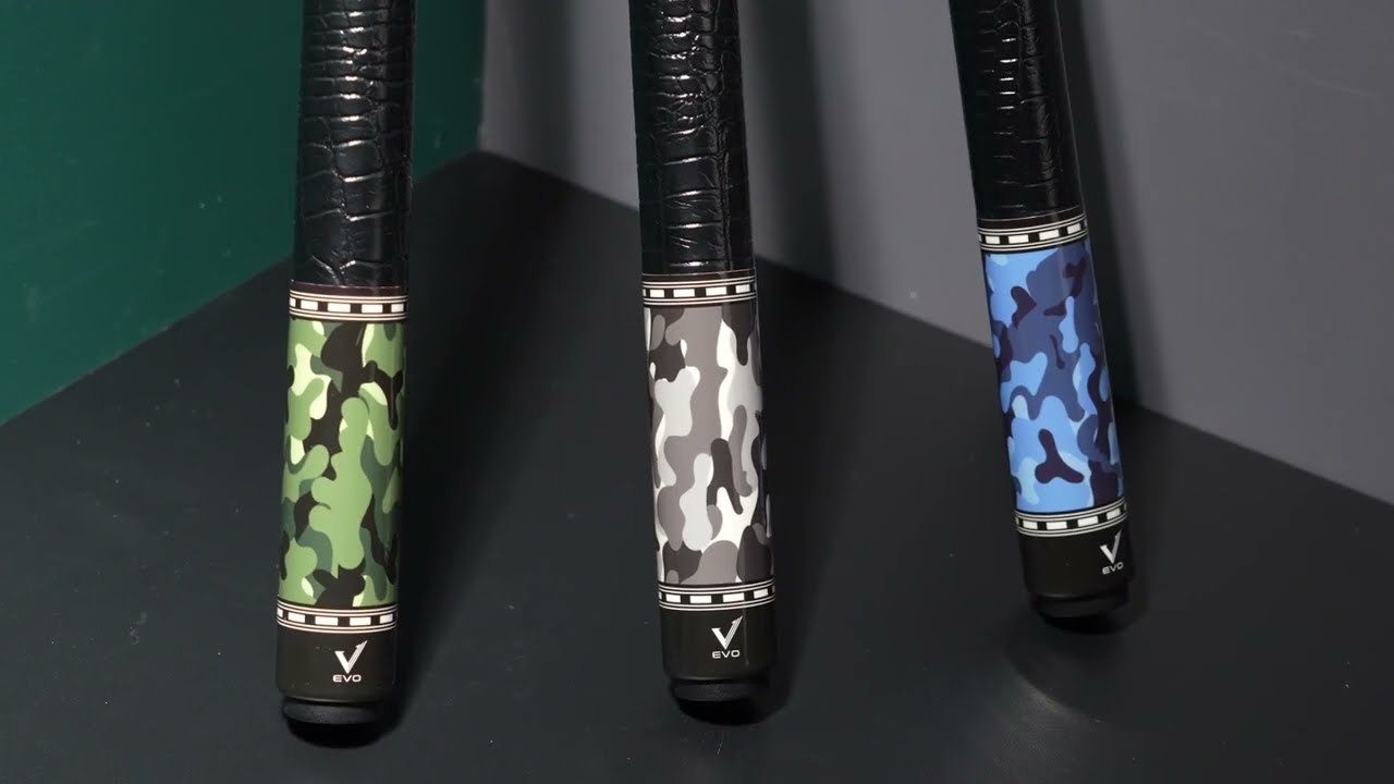 EVO キュー CAMO3 バイパー /グラスファイバーシャフト装備/BOXSET