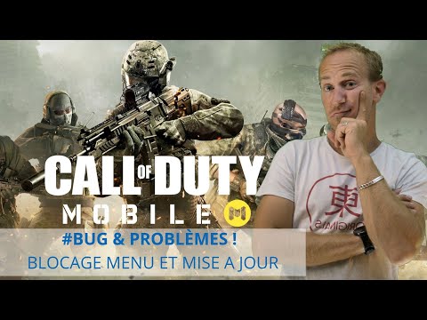 BUG CALL OF DUTY MOBILE - Bloqué sur l'écran titre et problème de téléchargement de la MàJ