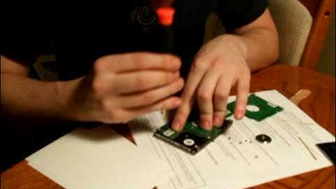 Hard Drive platter changeover, part 3