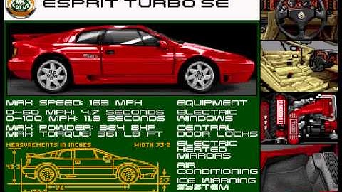 Lotus Turbo Challenge 2 - Startup