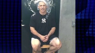 NYY@DET: Girardi takes the ALS Ice Bucket Challenge