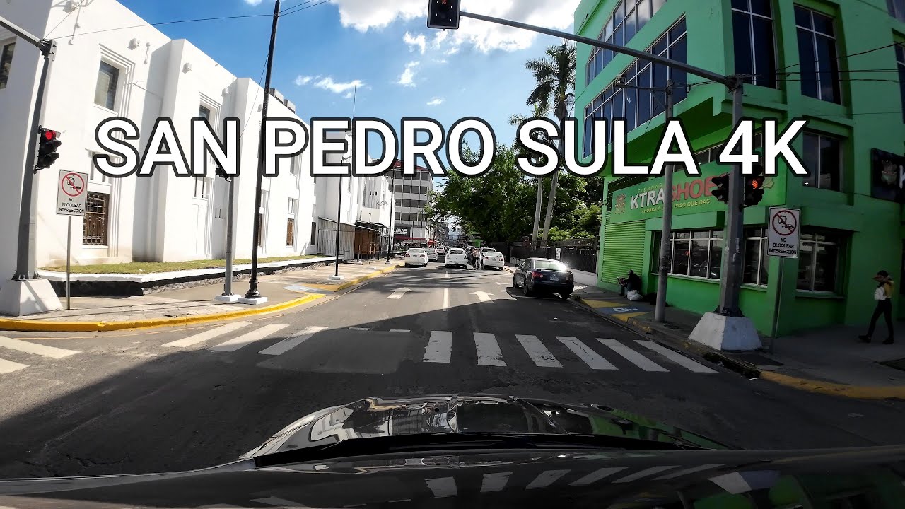 Driving San Pedro Sula 4K - Christmas season. Conducción por San Pedro Sula en Navidad 4K.