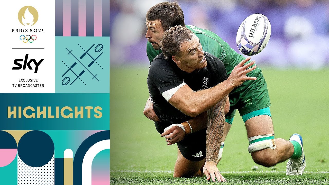 HIGHLIGHTS | New Zealand v Ireland | 5th-Place Play-Off | Men's Rugby ...