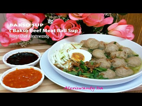 Bakso Sup Bakso Beef Meat Ball Sup Resepi Chef
