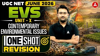 UGC NET Environment Science | UGC NET EVS Unit 10 Contemporary Environmental Issues By Amit Sir