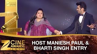 Manish Paul & Bharti Singh | Opening Event | PART 1 | Zee Cine Awards 2017