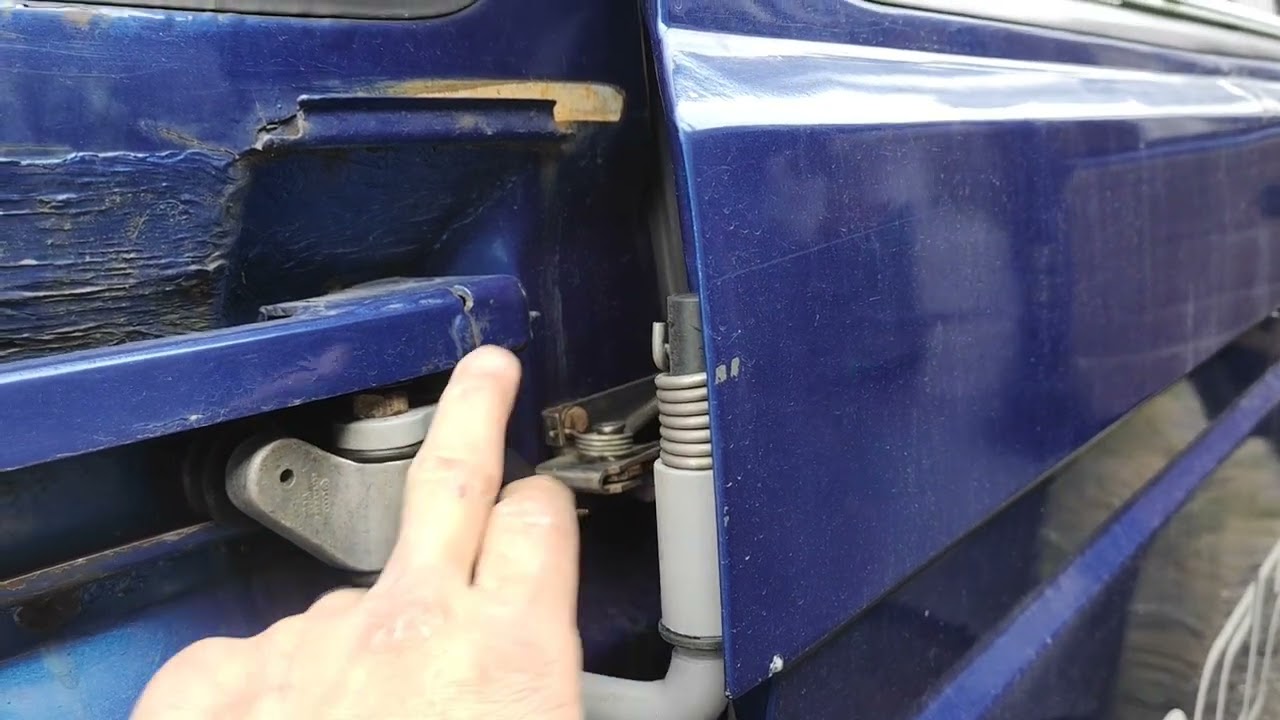 Дополнение про сдвижку VW Т 3, про ролики ,про рельсу и как следить, чтобы всё работало!)))