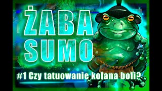 #'1  Wjeżdżam do Studia' Vlog/ASMR - Michał i żaba sumo. Czy tatuowanie kolana boli?