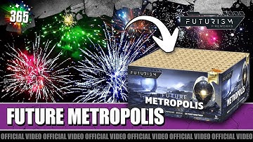 Future Metropolis vuurwerk | Futurism Fireworks | 100 schots compound