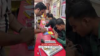 AC PCB Training me Students ka Live Board Testing &amp; Tracing 🔧 | Join Multitech Institute