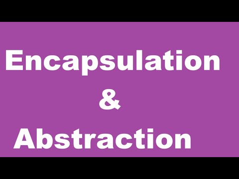Encapsulation and Abstraction in c# | Example of of encapsulation and ...