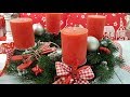 DIY РОЖДЕСТВЕНСКИЙ ВЕНОК/ Как сделать Новогодний венок/Xmas Wreath