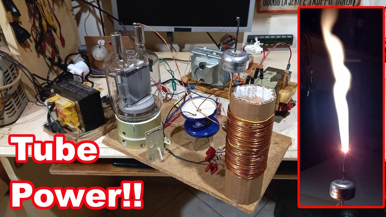 A More Serious HFVTTC w. GU81M (High Frequency Electric Flame)