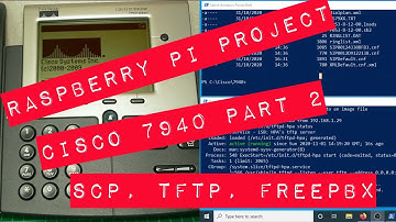 Raspberry Pi - FreePBX, Cisco 7940 Part 2