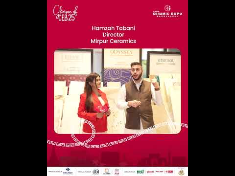 Hamzah Tabani’s Key Insights | Ceramic Expo Bangladesh 2025 | BCMEA