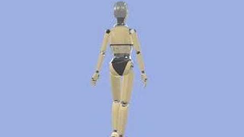 Anim8or - Female Robot Walk Cycle 1