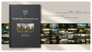 the 100% native node, no plugins, VinK Film PowerGrade | 4K showcase video
