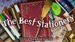 Reading journal supplies I actually use: free printables, starter pack & all the fun extras 📖