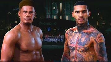 Devin Haney vs Conor Benn FULL FIGHT | Undisputed Boxing Game AI Simulation Gameplay (CPU vs CPU)