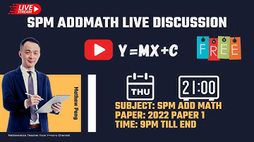 SPM Add Math - Past Year Paper 2022 - Paper 1