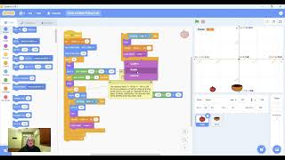 4 Catch and Miss Falling Fruit with Scratch Block Coding