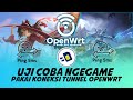Test Koneksi Openwrt Buat Main Game Online #stbopenwrt