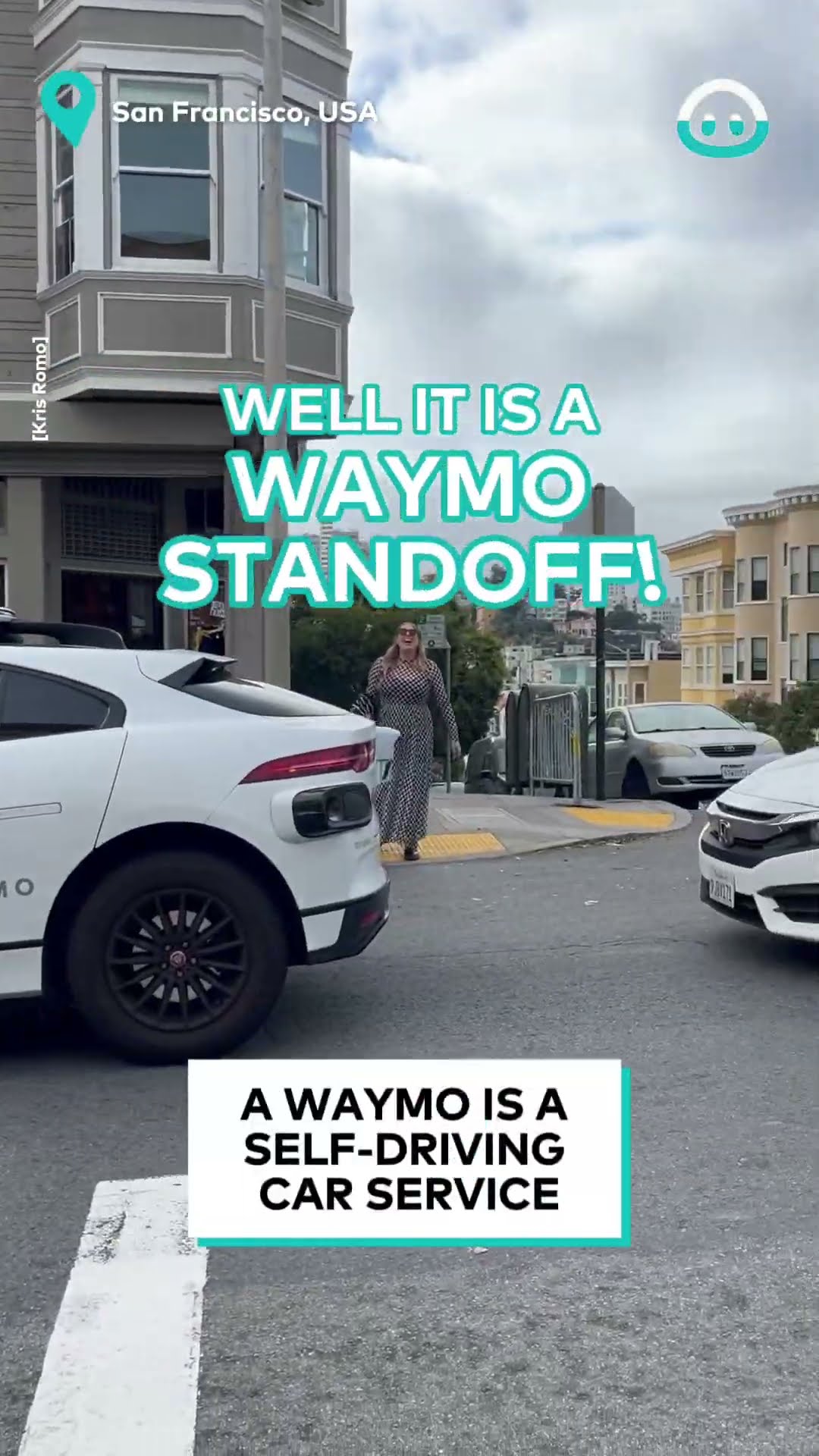 Driverless Cars Come to a Standoff || ViralHog