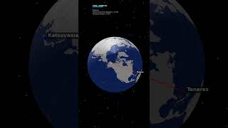 Trayecto : Tenares (Dominican Republic) → Katsuyama (Japan) : 13449 km