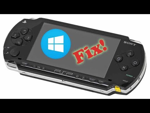 [Fix] PSP Not working with Windows 10?!!!