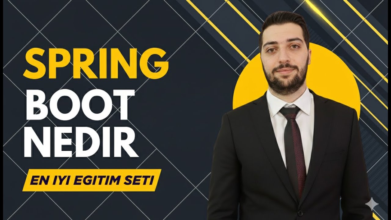 1-Spring Boot Nedir ? | Türkiye'nin En Kapsamlı Spring Eğitim Serisi